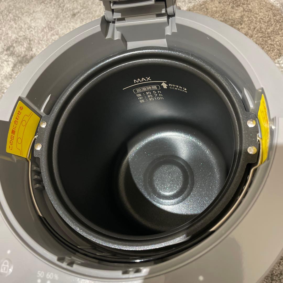 IRIS OHYAMA スチーム加湿器 AHM-MHU40A-H グレー