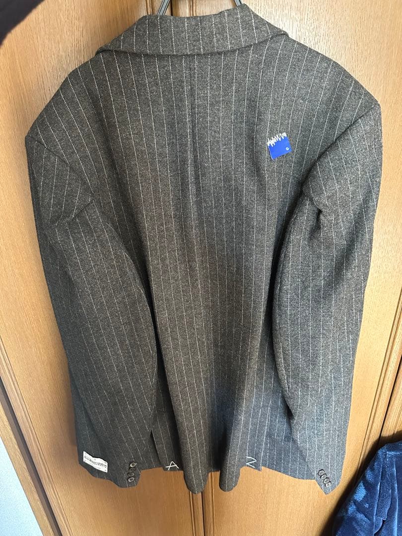 未使用品 ADER error x ZARA オーバーサイズストライプブレザー