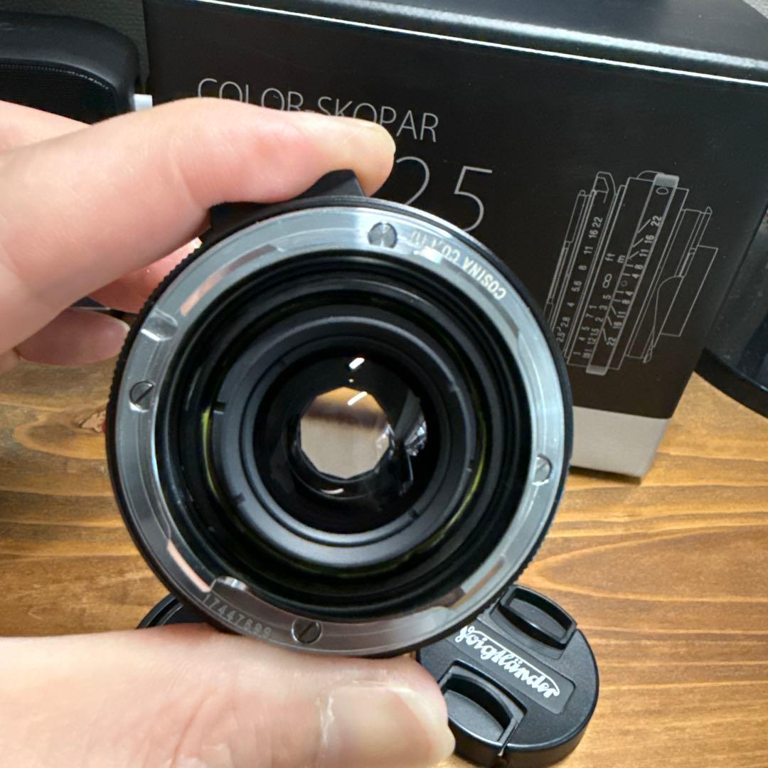 美品　COLOR-SKOPAR 35mm F2.5 PII vm