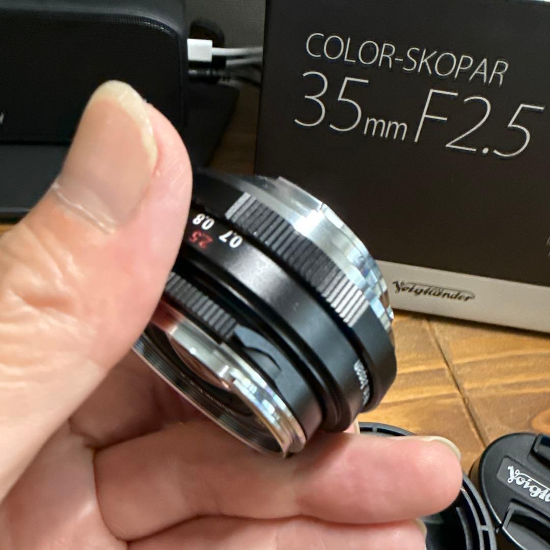 美品　COLOR-SKOPAR 35mm F2.5 PII vm