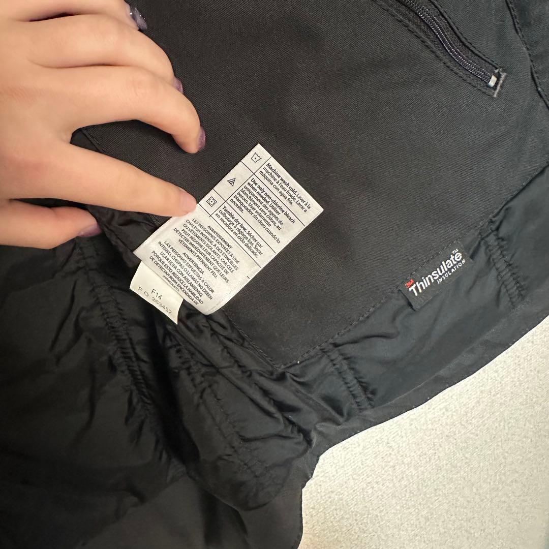Carhartt ブラック ダック ベスト 中綿 クイックダック　メンズS
