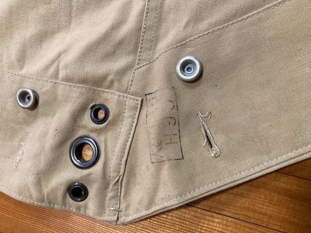 ！なーお！フランス軍 軍幕 2枚 パップテント デッドストック 未使用