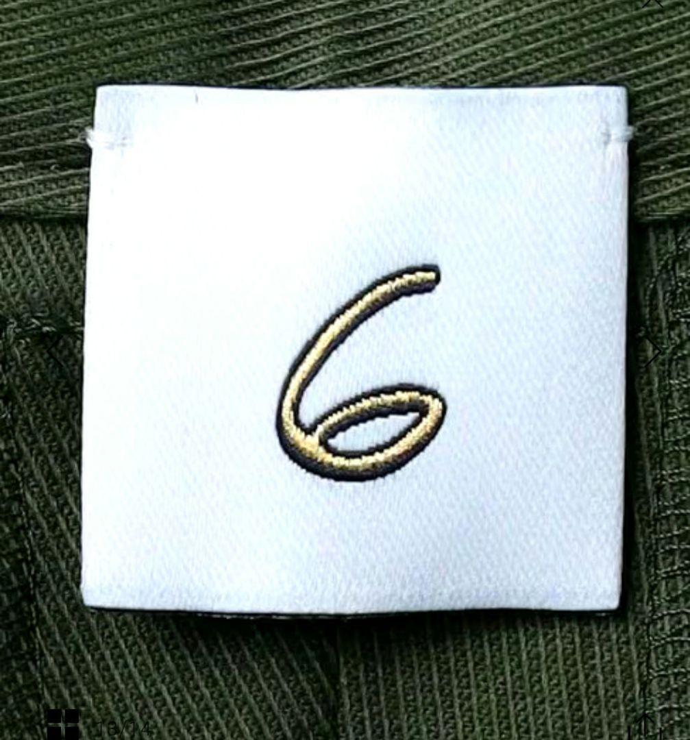 ６【roku】タックパンツ