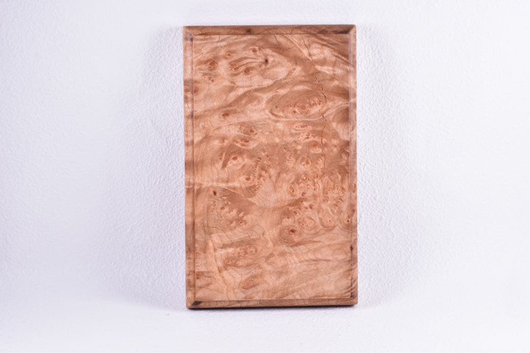 No.315メープル瘤のトレー・箔 - ウォルナット（No.234）