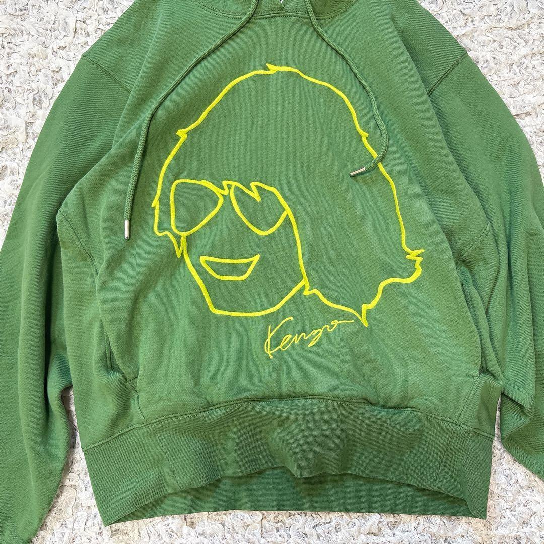 KENZO TAKADA ケンゾー フーディー パーカー M 刺繍 長袖 稀少