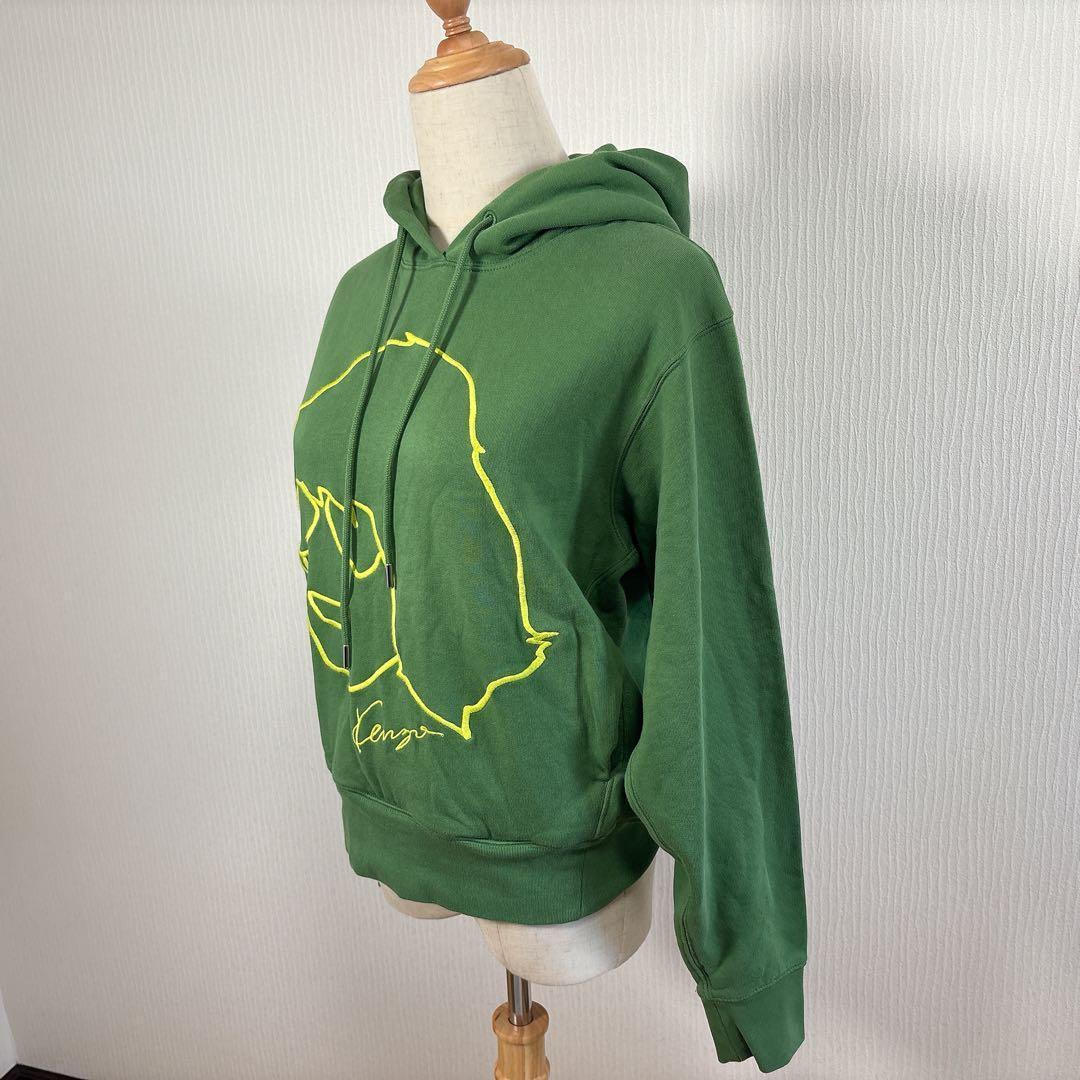 KENZO TAKADA ケンゾー フーディー パーカー M 刺繍 長袖 稀少