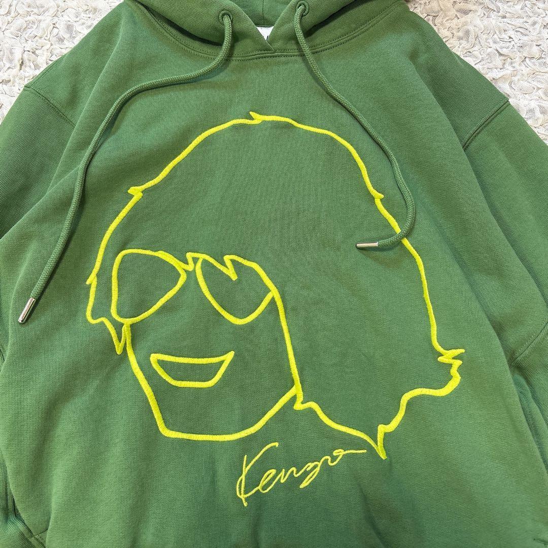 KENZO TAKADA ケンゾー フーディー パーカー M 刺繍 長袖 稀少