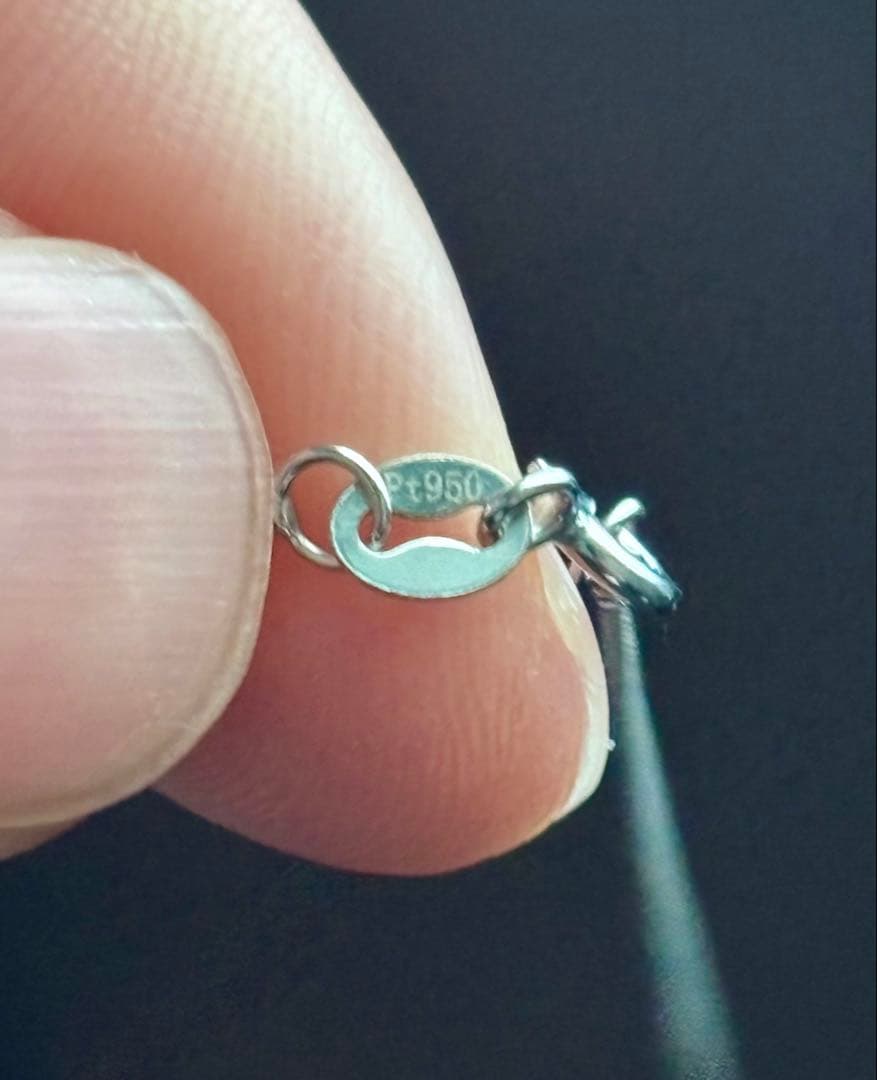 2.0ctダイヤモンドネックレスプラチナネックレスPT950 D2.00CT12