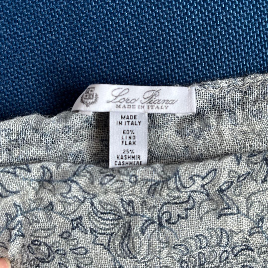 Loro Piana リネン カシミヤ ストール