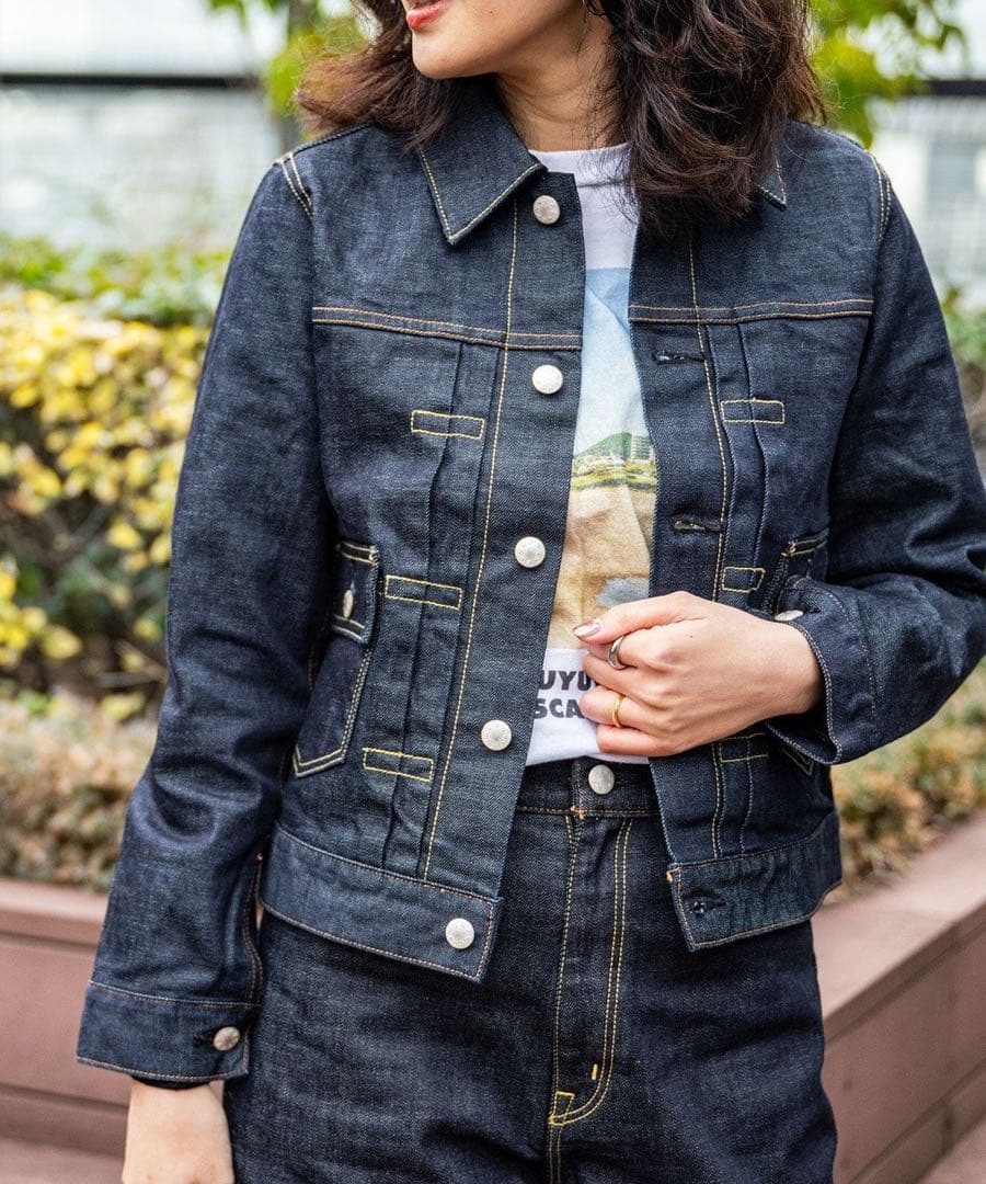 【caqu 】modern jacket type 2nd. デニムジャケット