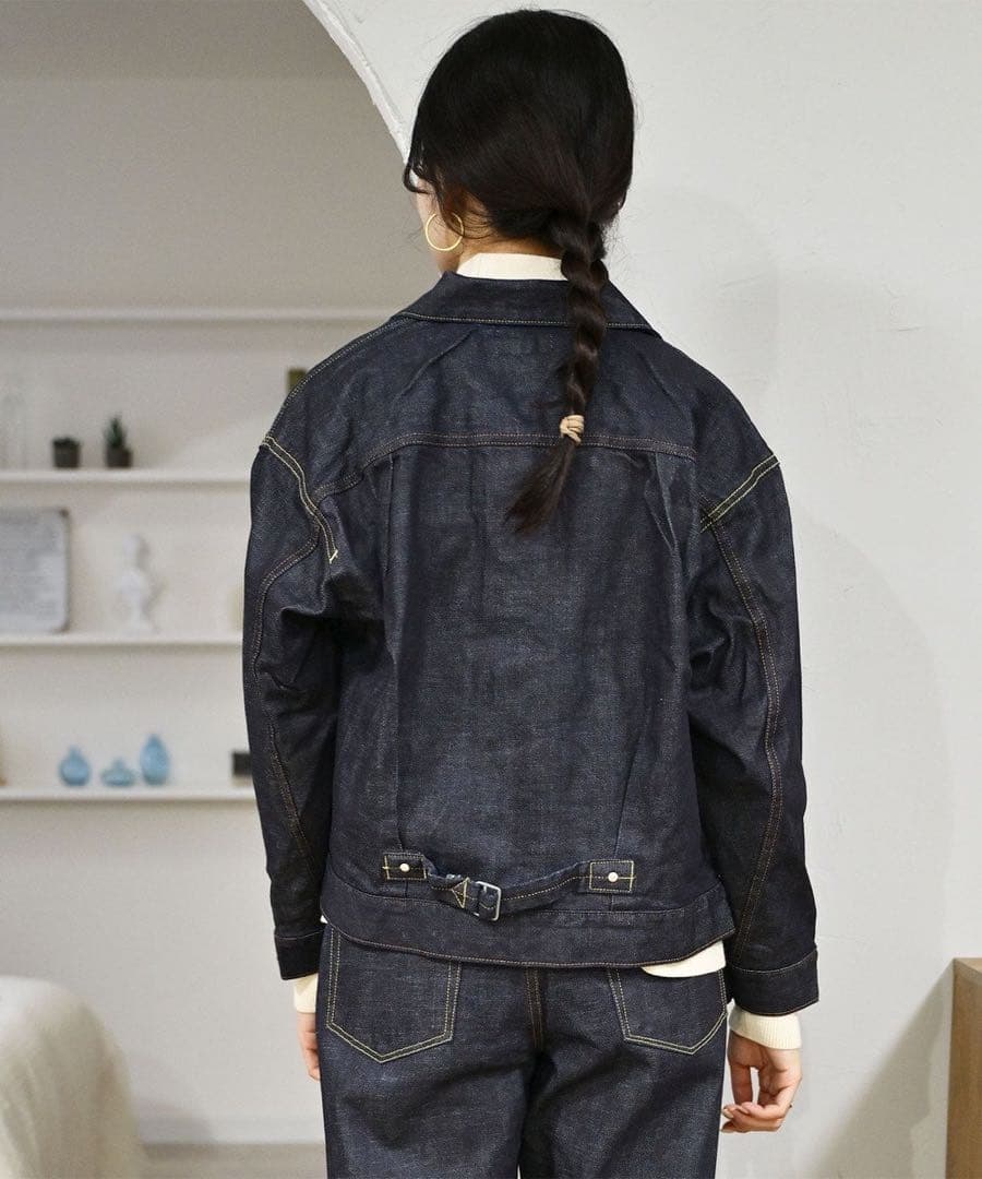 【caqu 】modern jacket type 2nd. デニムジャケット