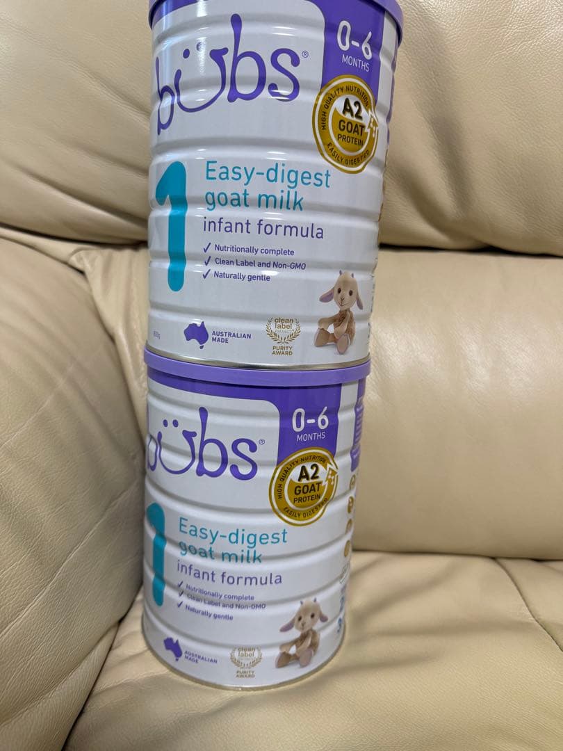 『新品2缶セット』　バブスヤギミルク　0-6ヶ月