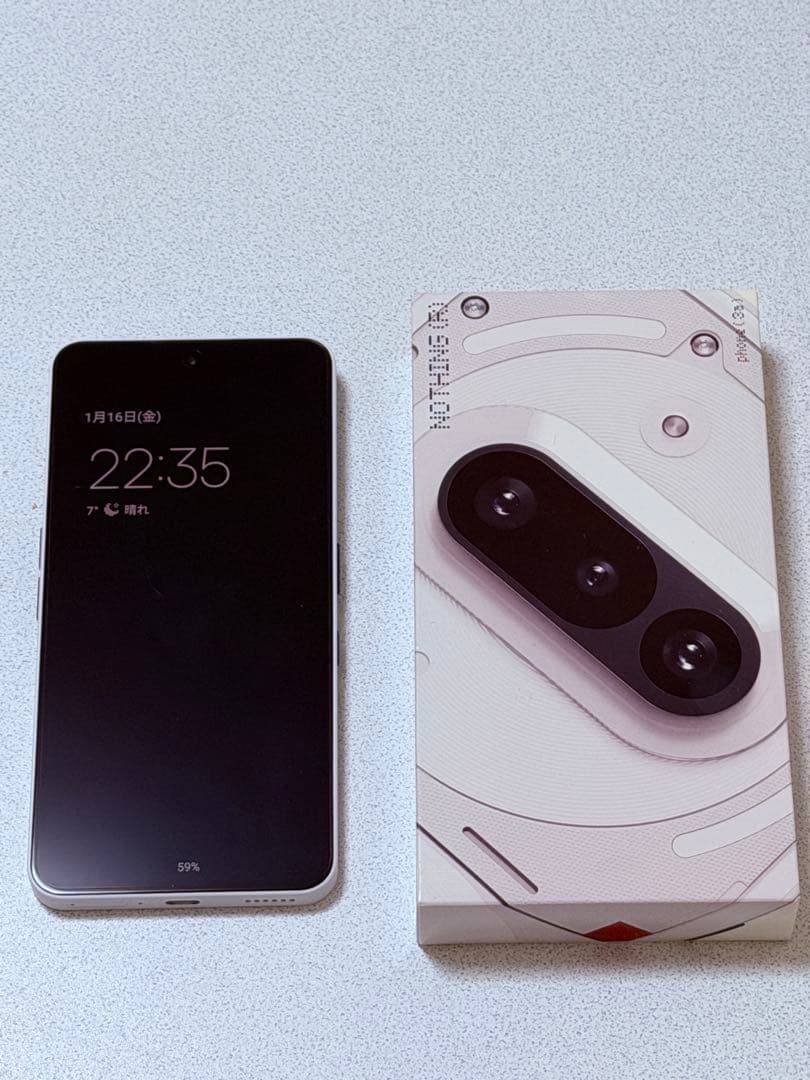 【美品】Nothing Phone (3a) 8GB/128GB