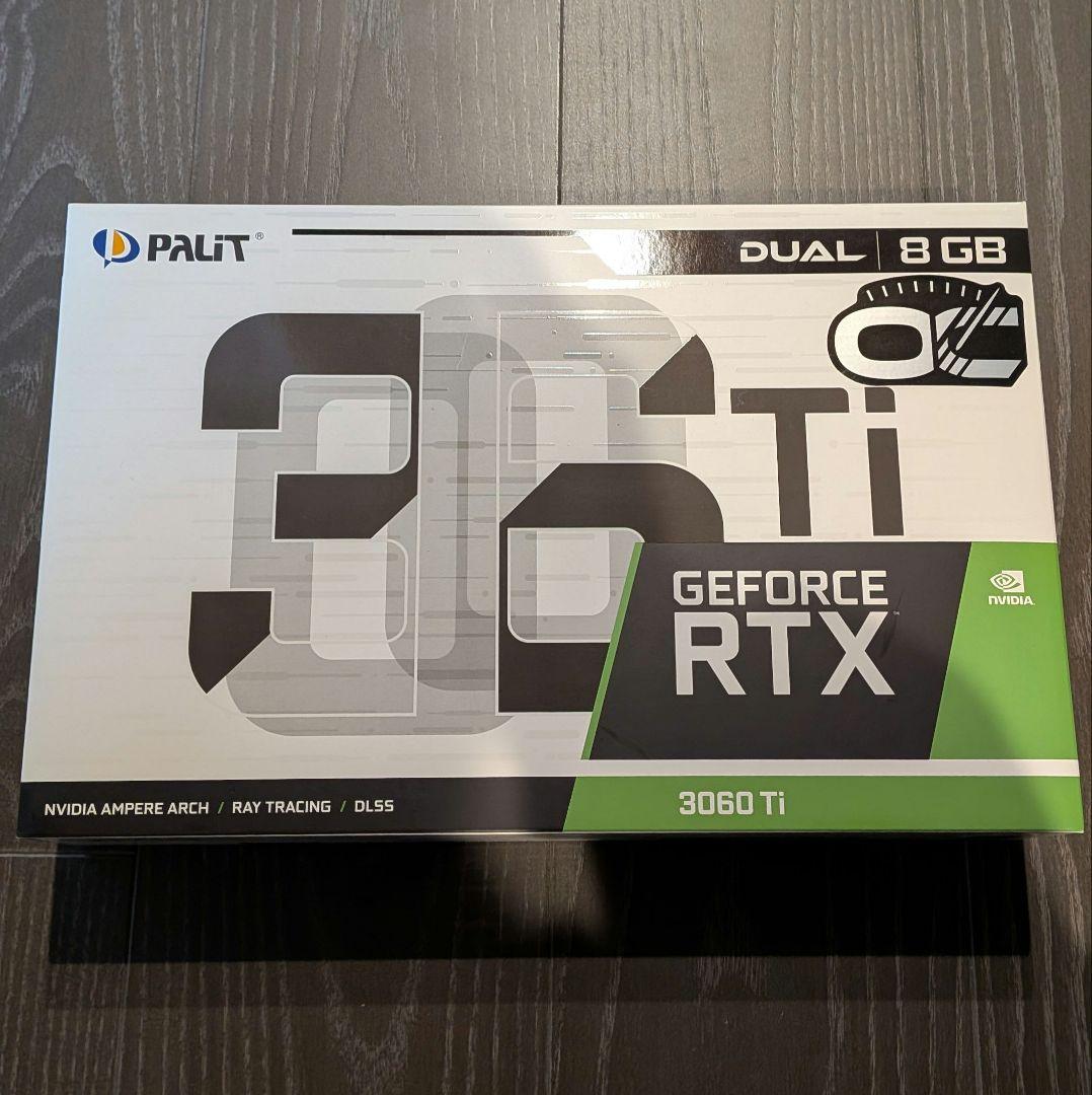 グラフィックボード・グラボ・ビデオカード PALIT GeForce RTX3060ti 8GB