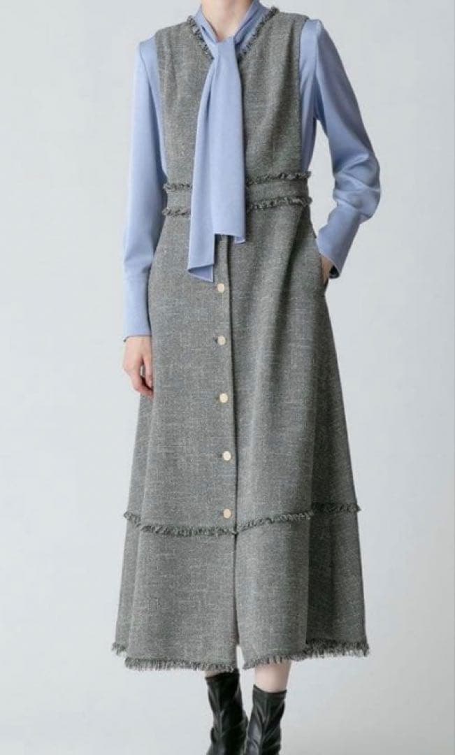 新品allurevilleワンピース／ジレ