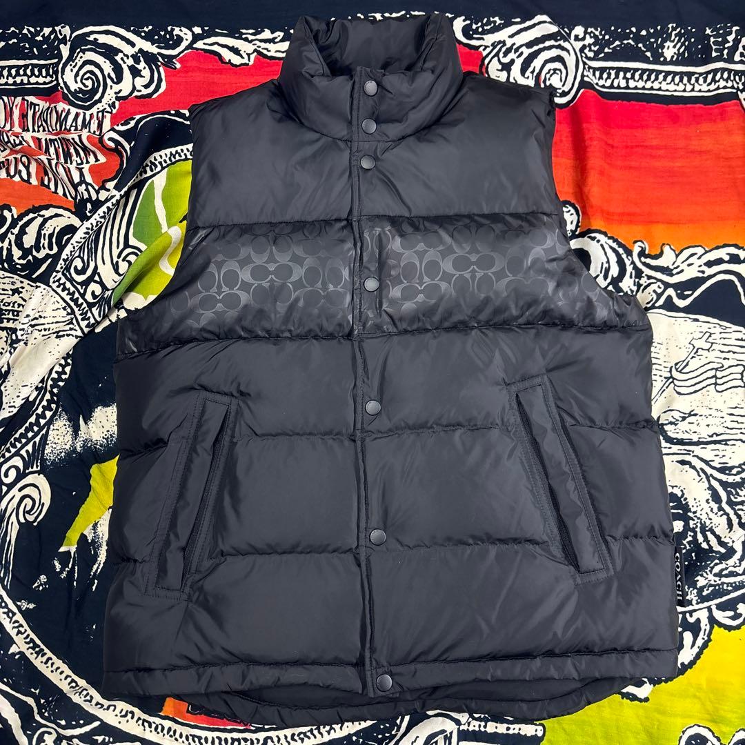 コーチ　coach リバーシブル ダウンベスト正規品 24時間限定値下げ