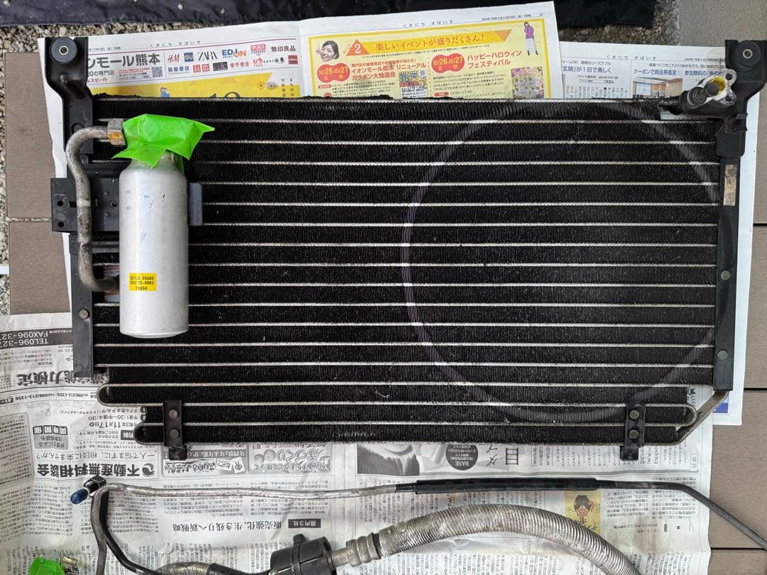 スカイライン　BNR32 GT-R エアコン　コンプレッサー　一式 R32ガス