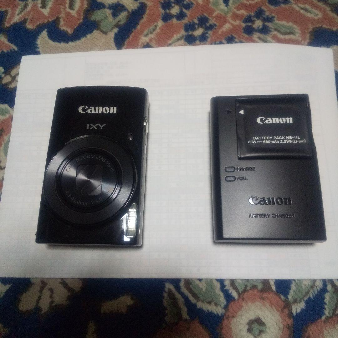 Y*i様 Canon IXY 190 (BK) デジタルカメラ 本体とケース付き