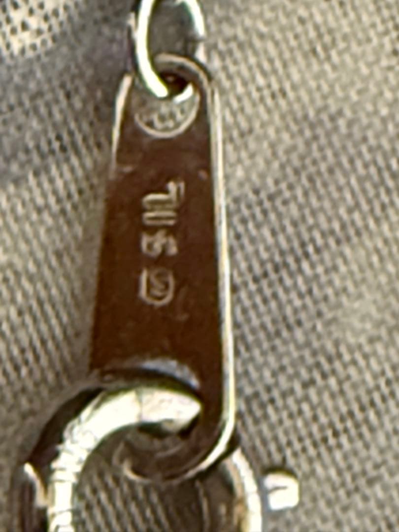 ミキモト シルバー　スター型ベビーパールつき　ネックレス　美品　レア