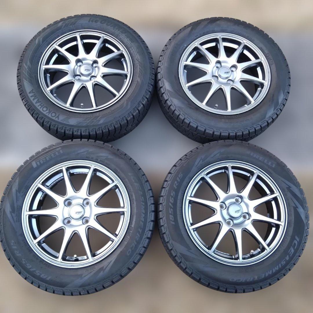 185/65 R15 スタッドレスタイヤ・ホイールセット