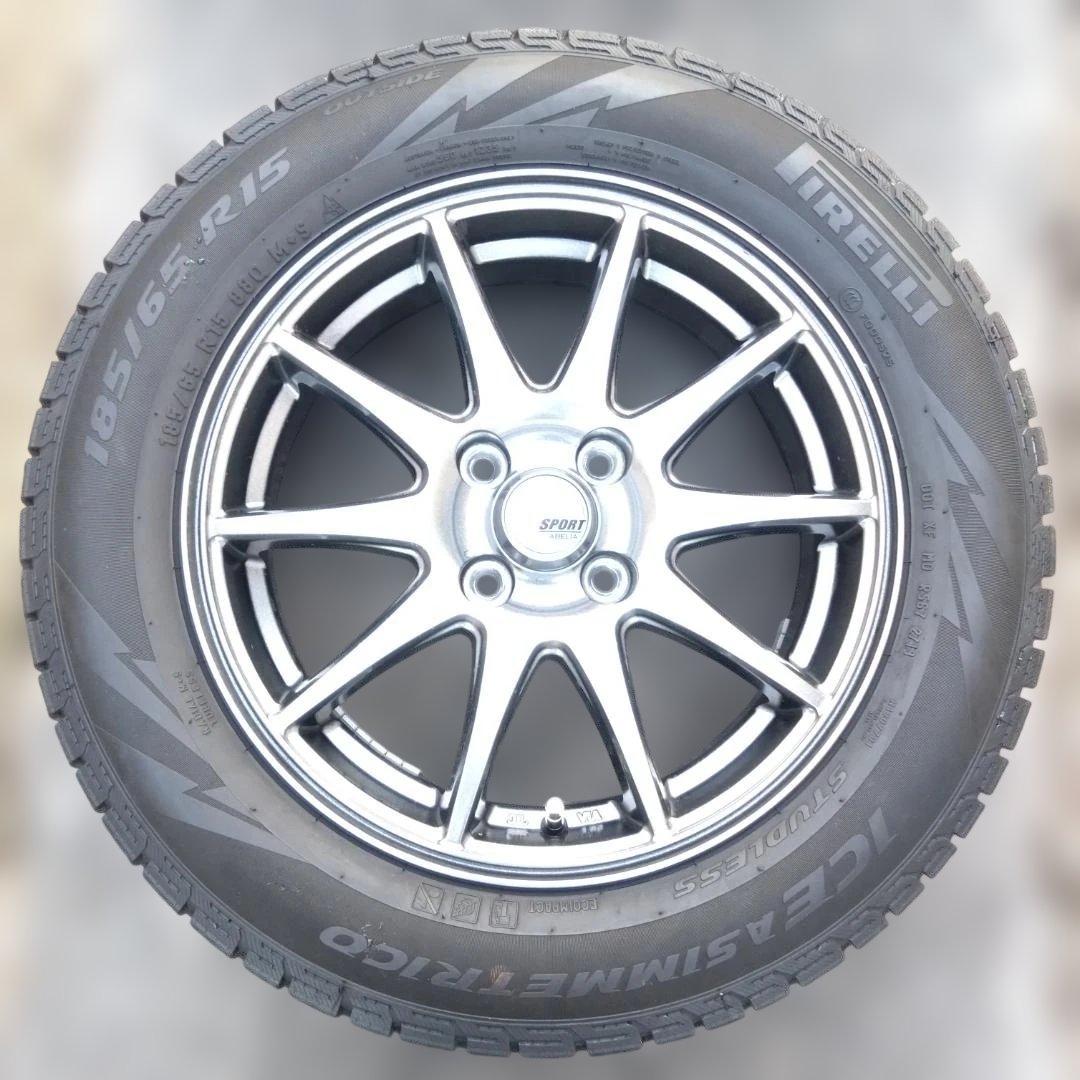 185/65 R15 スタッドレスタイヤ・ホイールセット