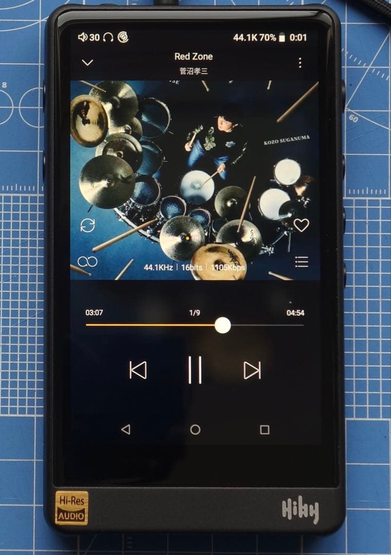 ポータブルプレーヤー Hiby R6