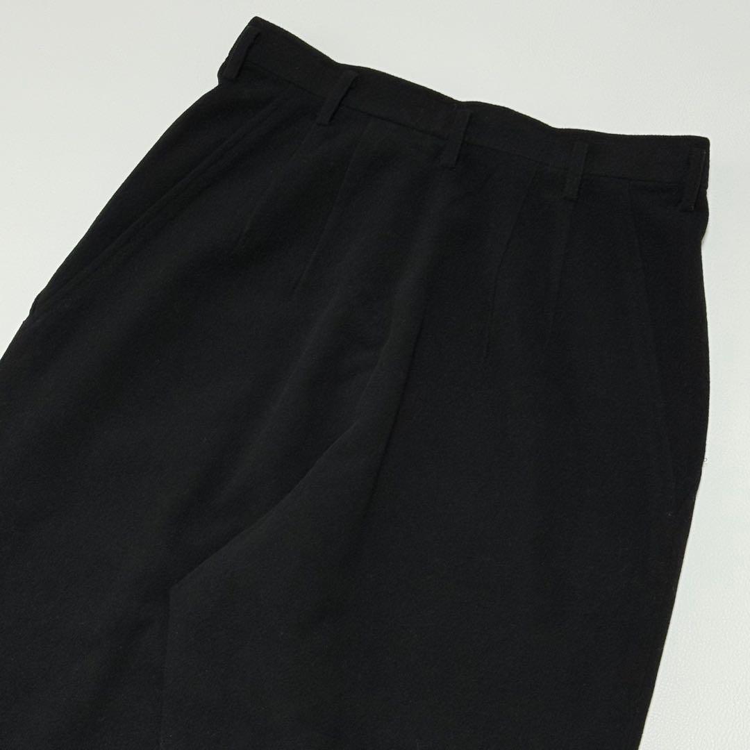 美品✨ヨーガンレール テーパードパンツ 日本製 上質素材　ウール100 滑らか