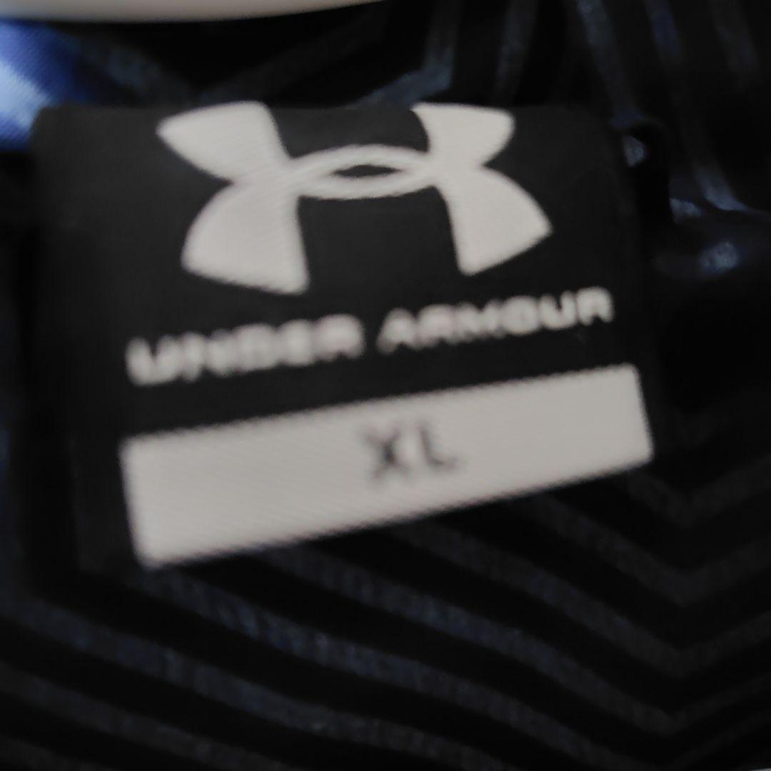 非売品 アンダーアーマー ダウンジャケットXL 関東学院大学　ラグビー 紺