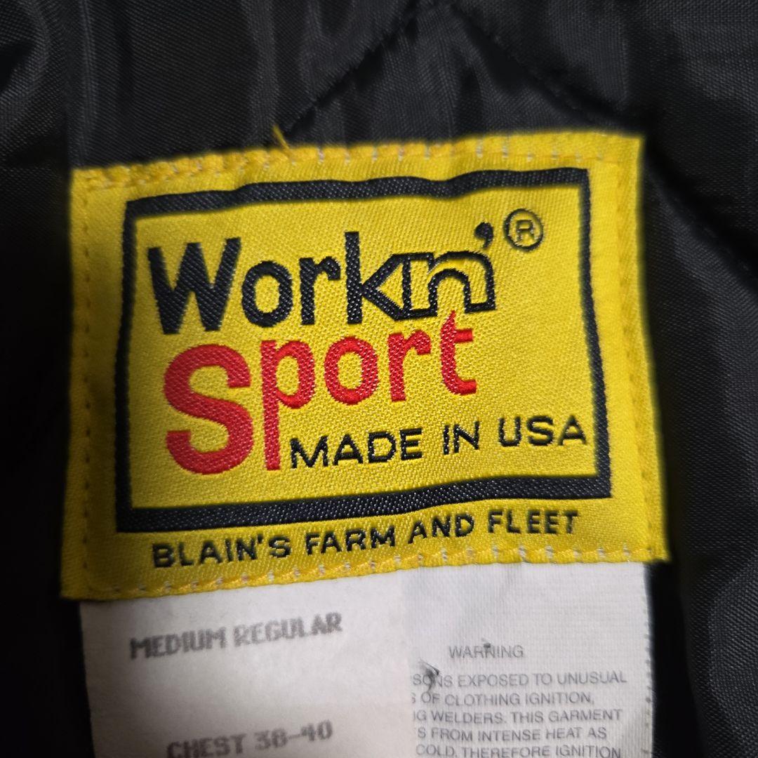 90s希少 USA製 Workn' Sport デッキカバーオール カーハート