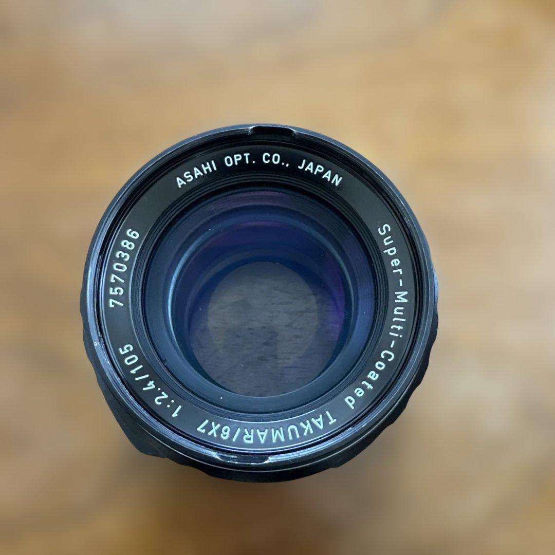 Pentax 6x7 Takumar 105mm f/2.4 レンズ
