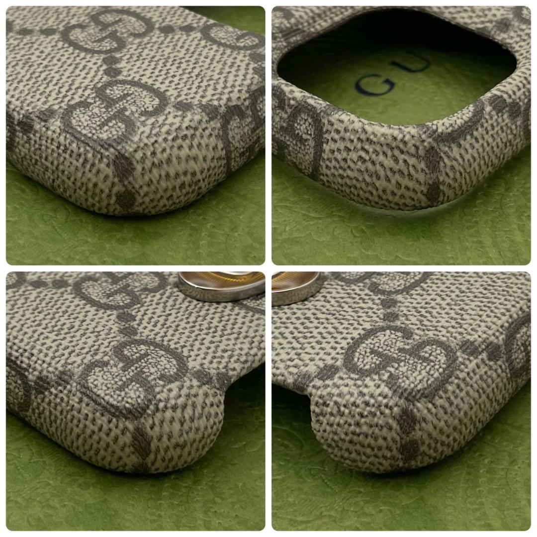 【新品】 GUCCI グッチ iPhone14 スマホケース GG スプリーム