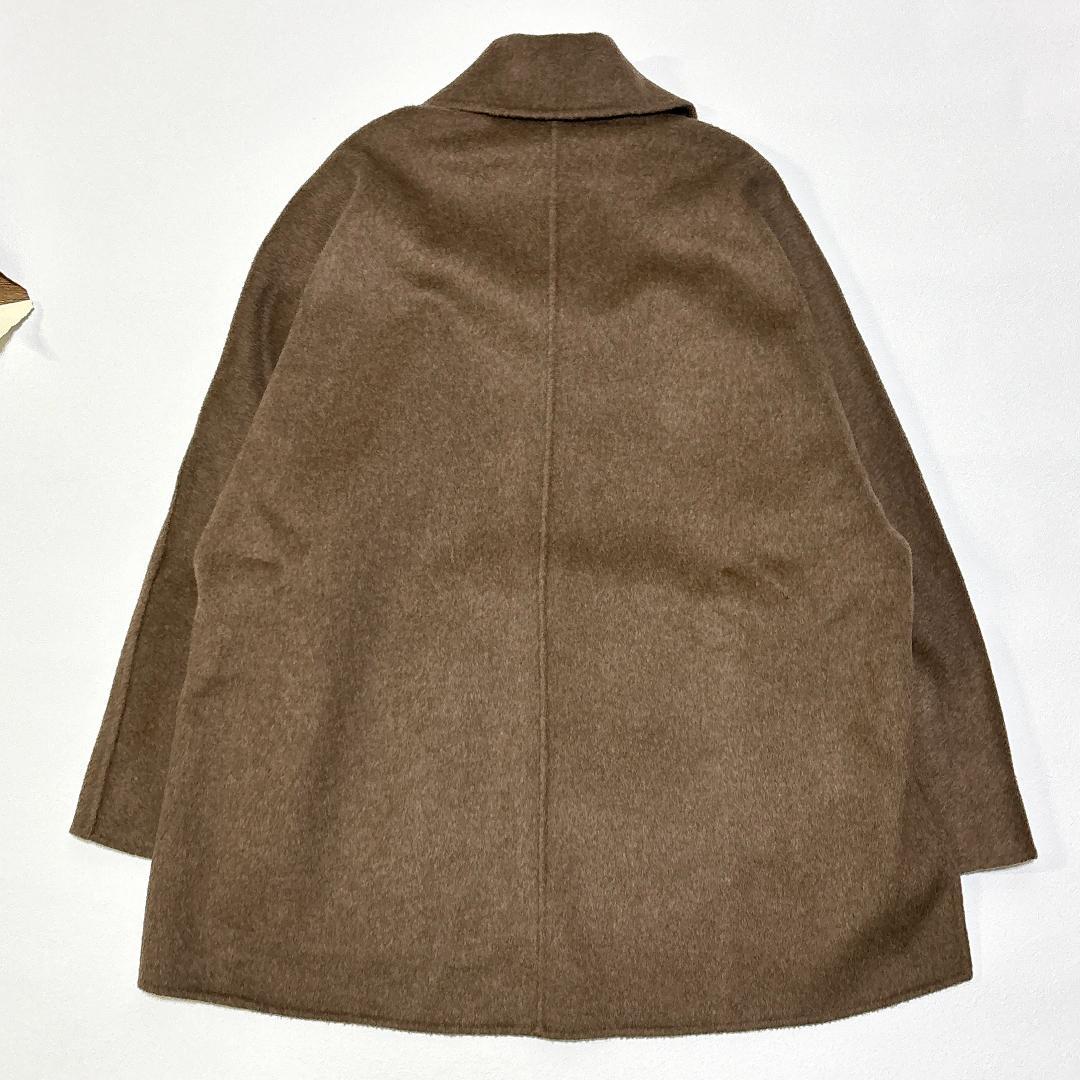 定価59,400円✨24AW ノーブル キャメルミックスリバージップコート 美品