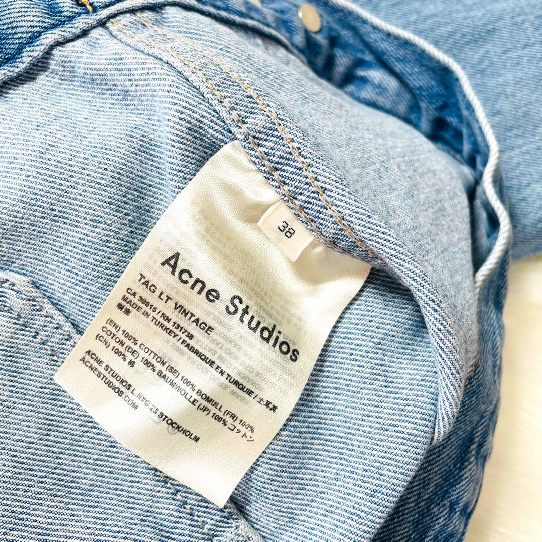 ꧁美 品꧂⚛️Acne Studios アクネストゥディオズ　デニムジャケット38