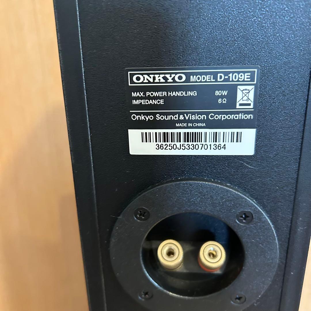 ONKYO オンキョー トールボーイスピーカー D-109E 2台
