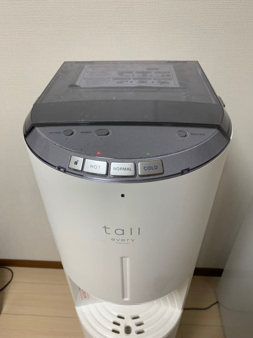 ウォーターサーバーエブリィフレシャス　トールBSS-311 交換カードリッジつき