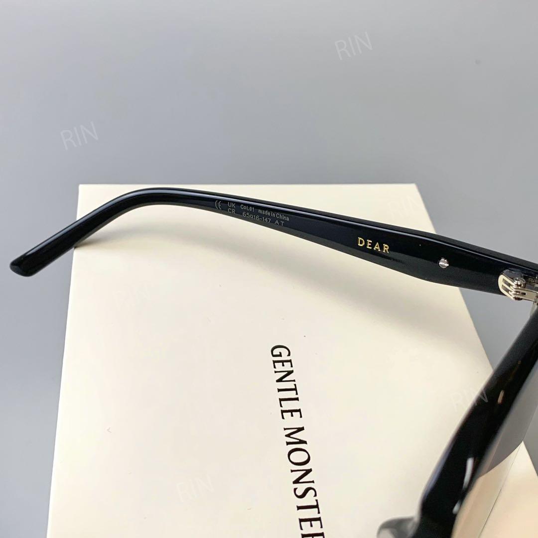 GENTLE MONSTER DEAR サングラス 黄色いレンズ