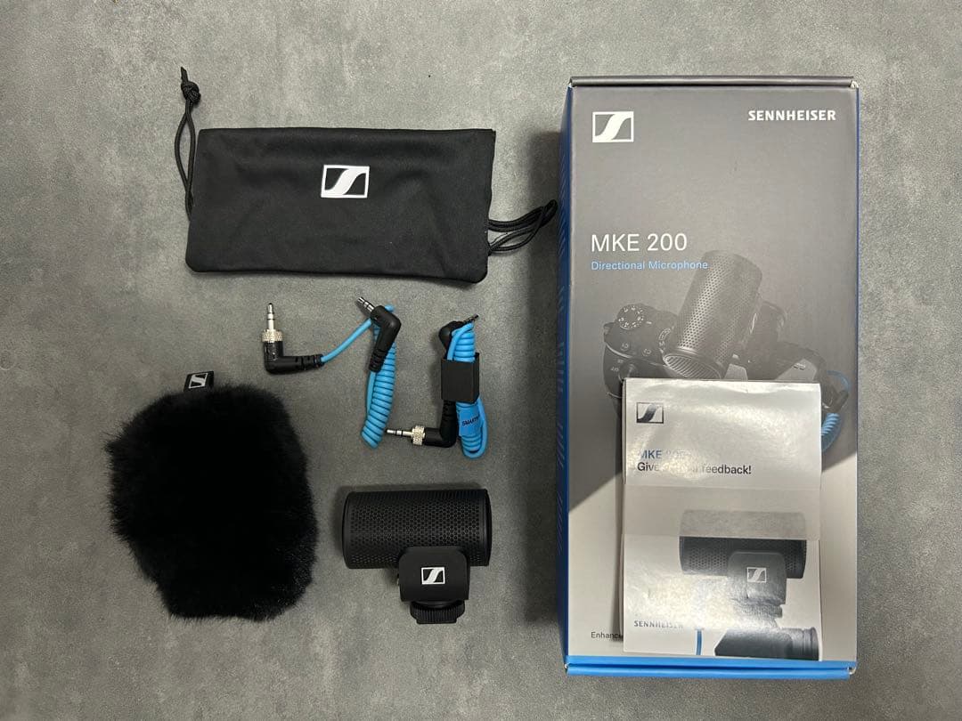 【美品】SENNHEISER ゼンハイザー マイク MKE200