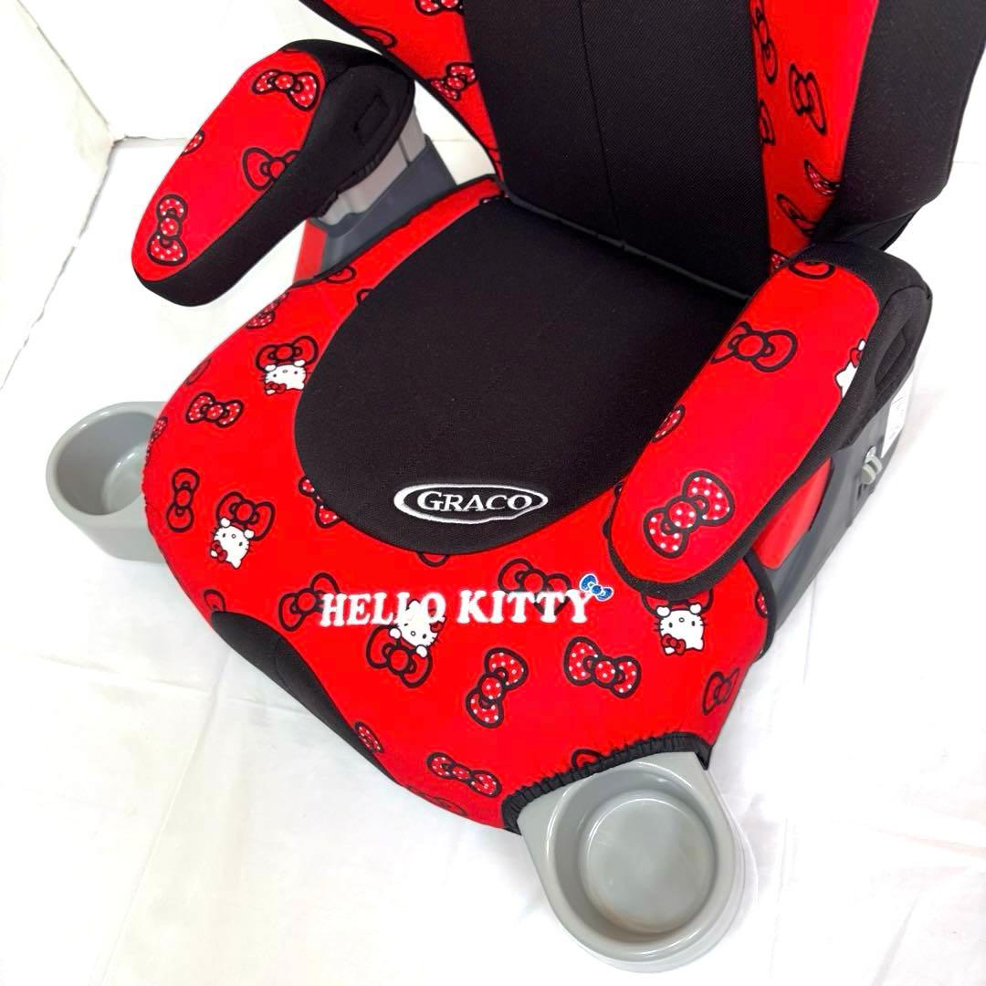 m♡ 　GRACO ジュニアプラスデラックス ハローキティ ジュニアシート