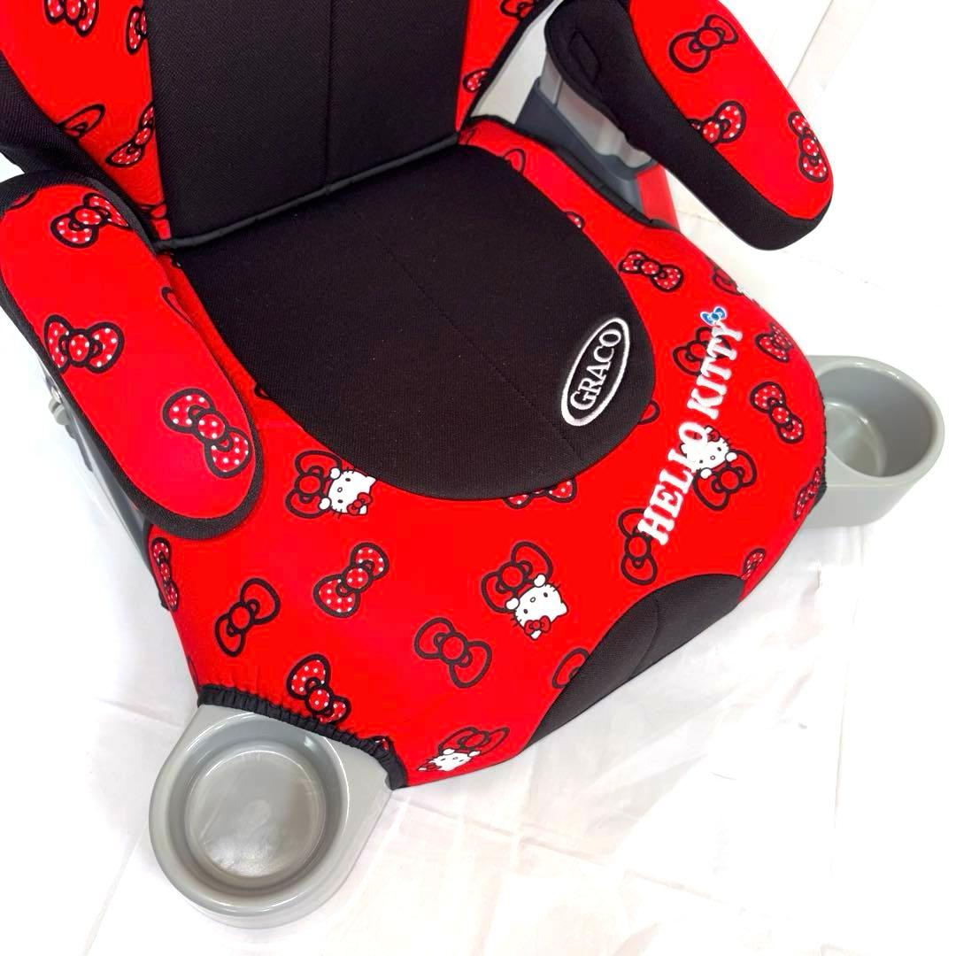 m♡ 　GRACO ジュニアプラスデラックス ハローキティ ジュニアシート