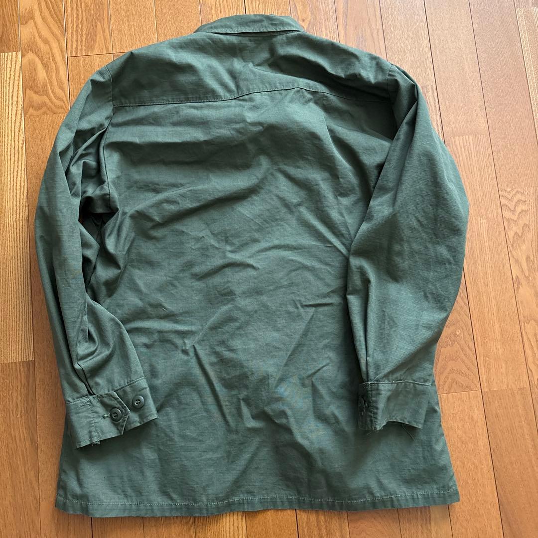 アメリカ軍 ジャングルファティーグジャケット5th リップストップ M/S