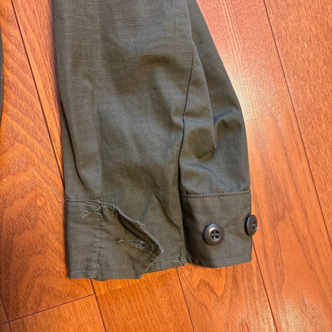 アメリカ軍 ジャングルファティーグジャケット5th リップストップ M/S