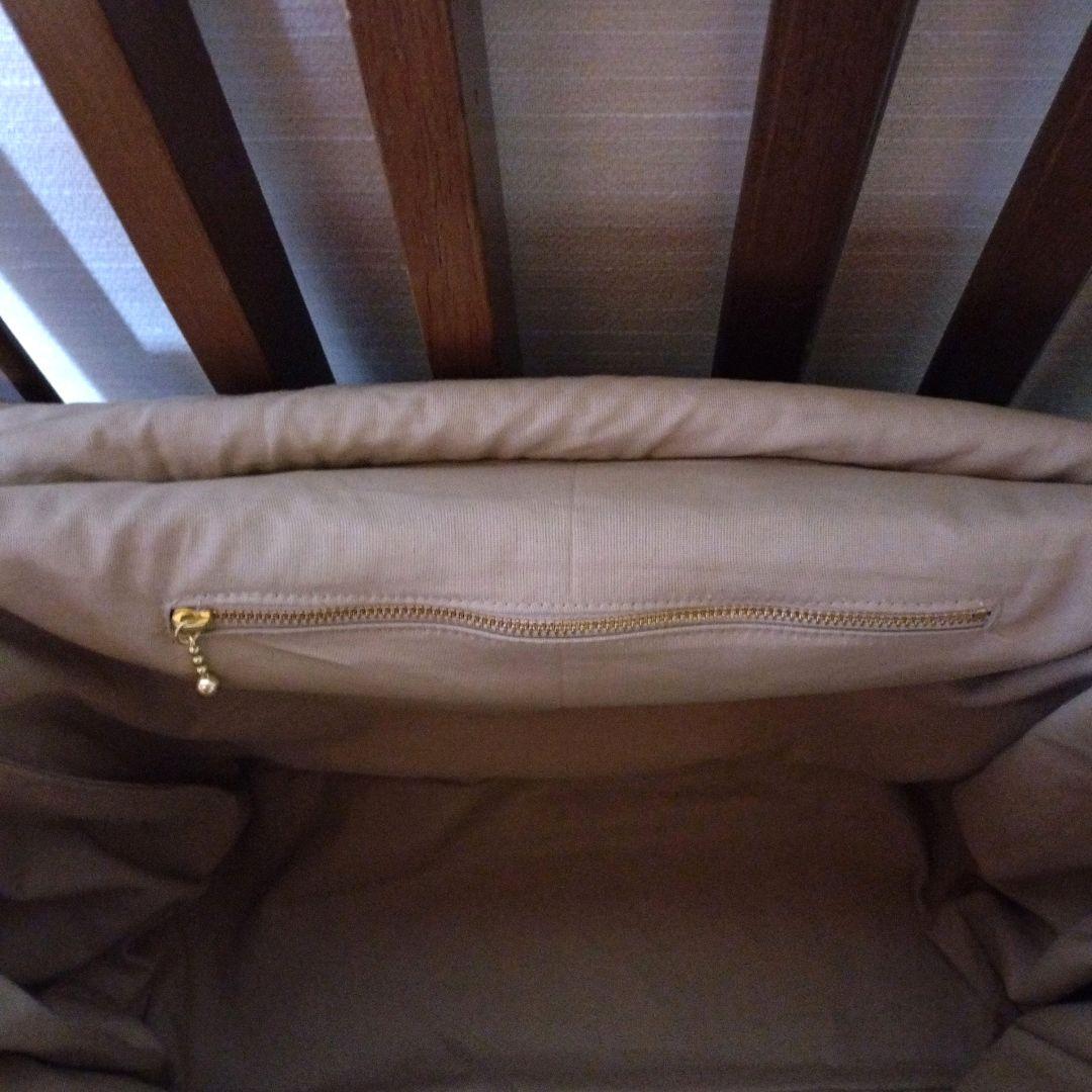 まっきー　ポケットいっぱいヌビバッグ　ファスナーバッグ　ハンドメイド