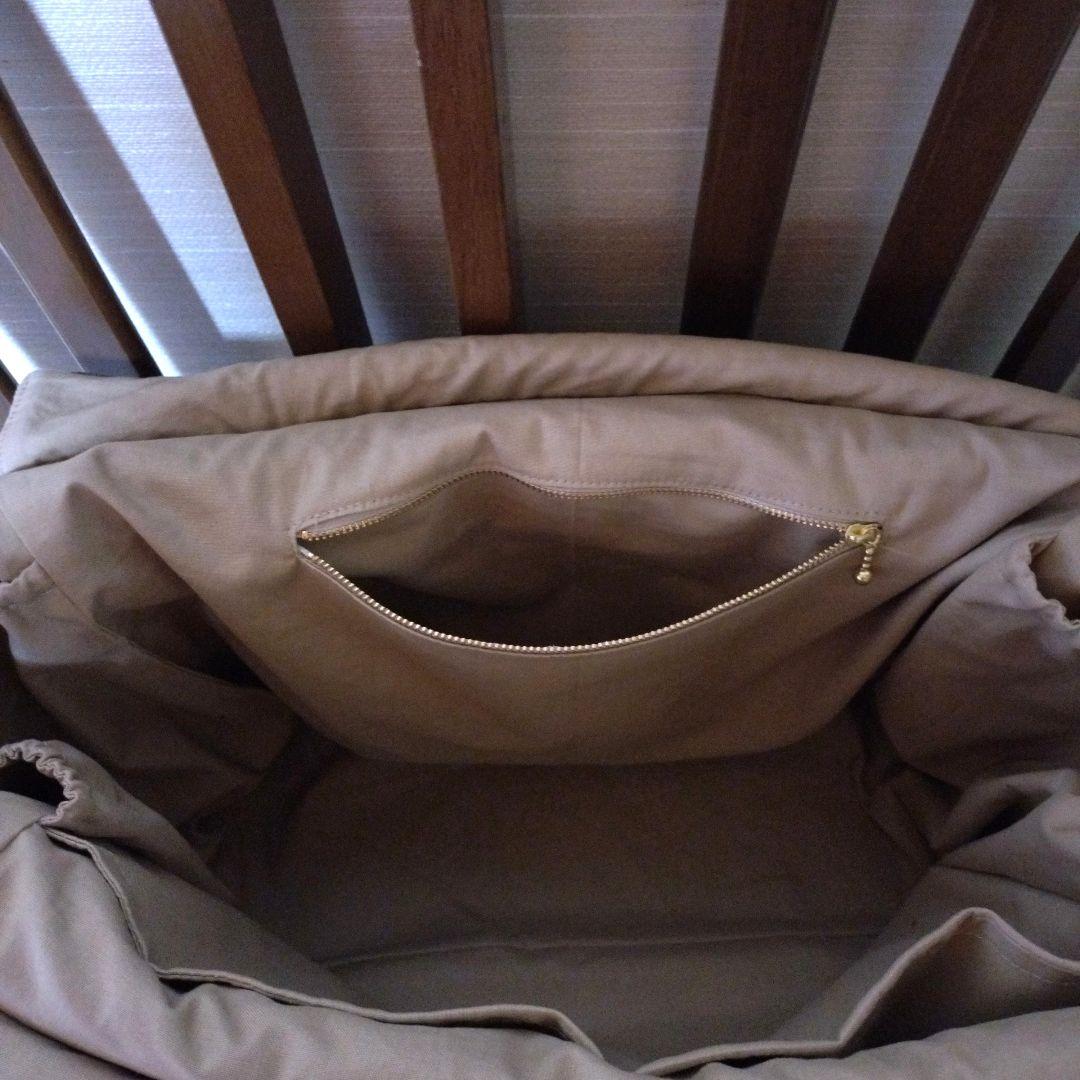 まっきー　ポケットいっぱいヌビバッグ　ファスナーバッグ　ハンドメイド