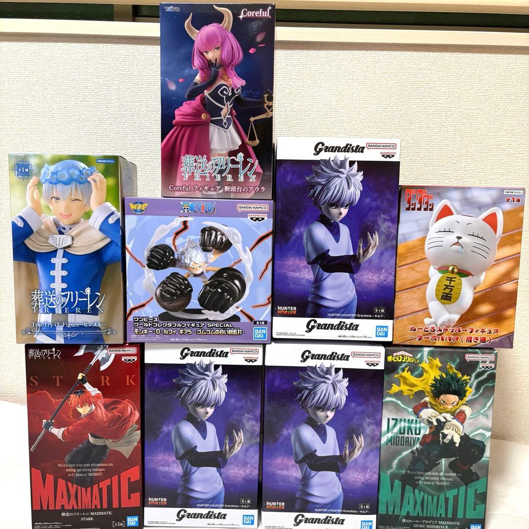 最新　アニメキャラクターフィギュア まとめ売り