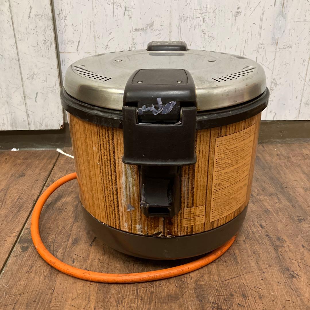 C-壁 昭和レトロ パロマ 業務用 ガス炊飯器 PR-4000 2.2升 LP