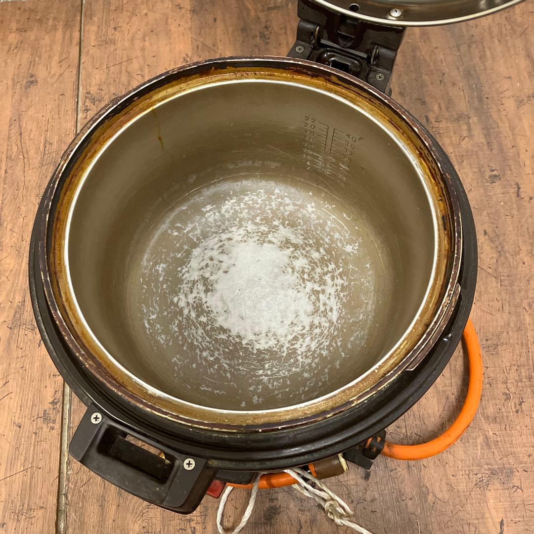 C-壁 昭和レトロ パロマ 業務用 ガス炊飯器 PR-4000 2.2升 LP