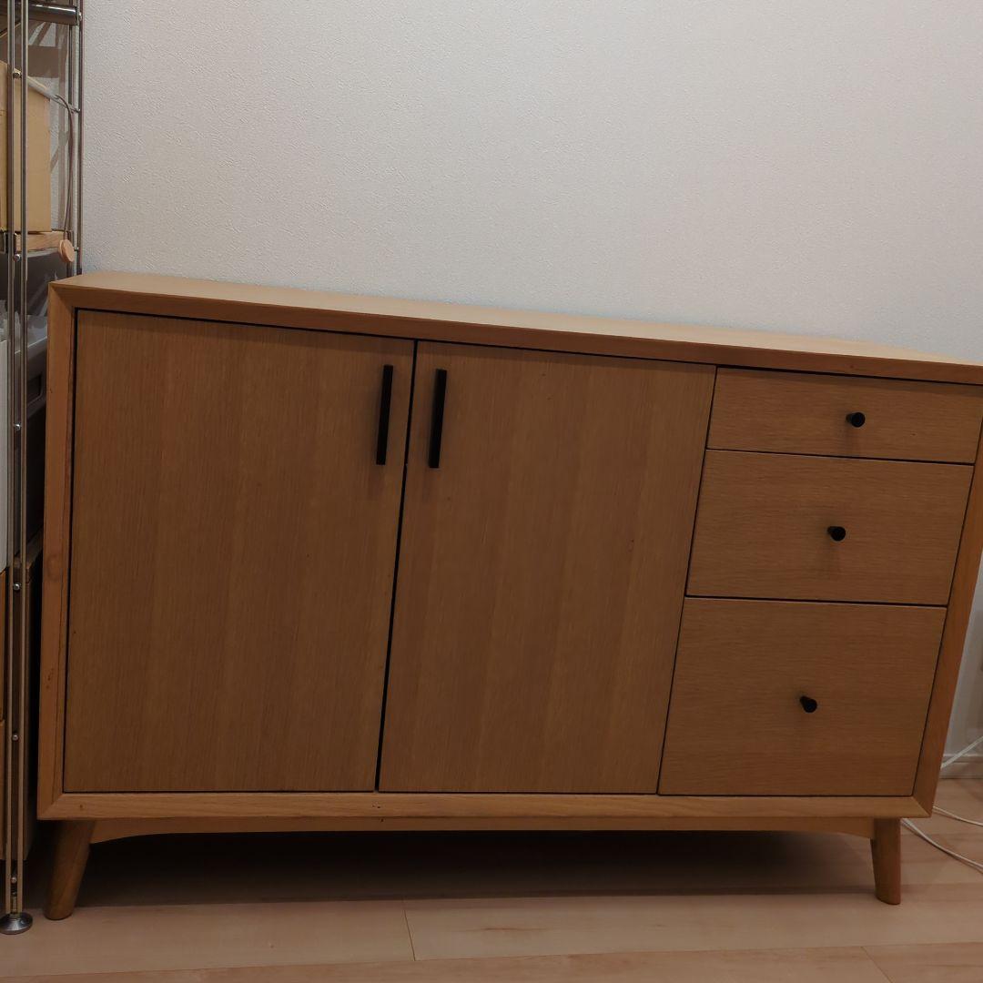 【引き取り限定】東京都　サイドボード　NフィルンLBR　 ニトリ