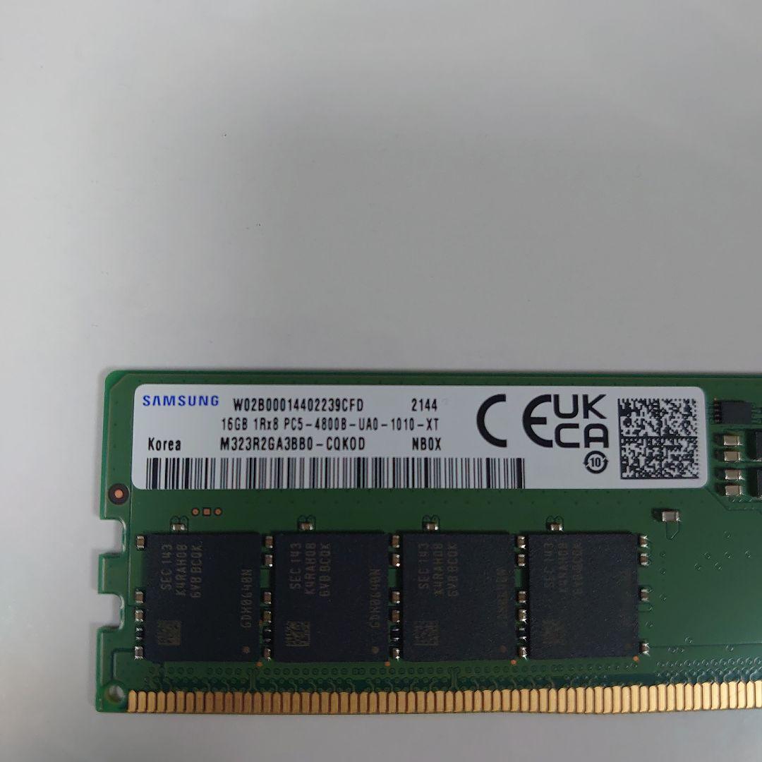 DDR5 16GBx2 32GB 4800MHz デスクトップ用メモリ