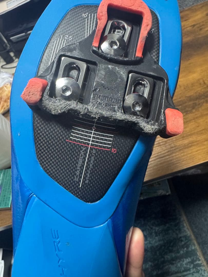 Shimano RC9T BOA ダイヤル ロードバイクシューズ 青