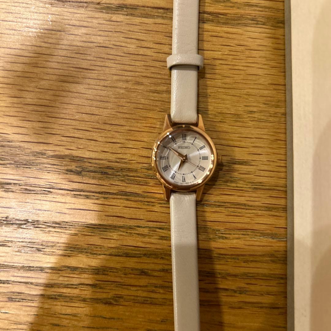 値下げ⭐︎美品SEIKO ナノユニバース⭐︎レザー腕時計